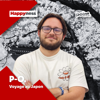 point. - P-O, voyage au Japon.